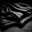 Placeholder: Jeans monochrome background. Denim pattern. Black jeans fabric. Linen canvas fabric texture for use with different blending modes.