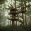 Placeholder: Elf tree house in the forest