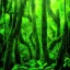 Placeholder: Surreal rainforest