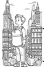 Placeholder: a real big apple Kids coloring pages, full white, kids style, white background, whole body, Sketch style, full body (((((white background))))), only use the outline., coloring book, clean line art, white background, Sketch style