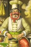 Placeholder: a cook chief from victiorian times