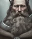 Placeholder: close-up portrait, Viking style, 8K, a Highly detailed face of a man, beard, long, sword