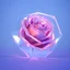 Placeholder: transparent crystal rose, crystallized, cinema lighting, cinema 4d, octane render, 3d render