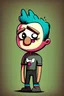 Placeholder: A wierd cartoonic character