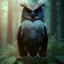 Placeholder: intricate details, realistic, octane, unreal engine, portrait, natural lighting,zoomed out + portrait, volumetric lighting, shiny,extreme detail, Photorealism, High detail, Hyper realistic Owl in forest, macro lens blur,abstract paint, sharp,eos5d mark 4, ef 85mm 5.6, focus, trending by artstation