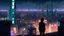 Placeholder: Cyberpunk City skyline
