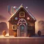 Placeholder: chocolate candy house unreal 5, octane render, cinema4d, redshift render, hyper realistic, cenematic, vibrancy, synthwave, retouch, centered, dynamic lighting, dramatic lighting, 4k, highly detailed, attractive beautiful, realistic, epic composition, holographic,