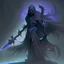 Placeholder: shadow wraith with a dark dagger
