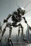 Placeholder: "Imagine a futuristic robot, inspired by the intricate movements of an ant, effortlessly carrying heavy construction materials to build towering skyscrapers."