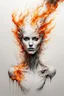 Placeholder: art, abstract, human, burning edges, (intense and emotional visual experience:1.5), (captivating and fiery ambiance:1.3), (dramatic and captivating essence:1.2), (fiery details:1.3), white background