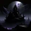 Placeholder: A dark purplish black shadow empire in another dimension painted by Karl Wiener
