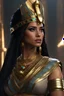 Placeholder: Cleopatra ((masterpiece)), (ethereal beauty:1.3), iconic asp headpiece, (historically accurate attire:1.4), kohl-lined eyes, (intricate gold jewelry:1.3), UHD, 64K, hyperrealistic, vivid colors, atmospheric godrays, (glow effects:1.2), 8K resolution, throne room background with hieroglyphics, HDR depth, 4K ultra detail, commanding regal aura, real photo