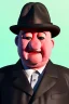 Placeholder: Waist up muppet Portrait, Kim Jong-un as muppet doll, black suit, photo studio, red background, unreal engine 5, concept art, art station, god lights, ray tracing, RTX, lumen lighting, ultra detail, volumetric lighting, 3d.