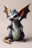 Placeholder: hi poly Mud luxury Wyrm psychic Opossum fur dragon x-pose just the character and simple background