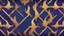 Placeholder: Hyper Realistic Navy-Blue & Purple Grungy-Retro-Artistic-Pattern with golden-fire Background