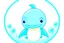 Placeholder: a cute avatar style illustration of a Dolphin.