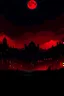 Placeholder: horro background night and red