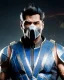 Placeholder: Sub Zero from Mortal Kombat 11, highly detailed, hyper-detailed, beautifully color-coded, insane details, intricate details, beautifully color graded, Cinematic, Color Grading, Editorial Photography, Depth of Field, DOF, Tilt Blur, White Balance, 32k, Super-Resolution, Megapixel, ProPhoto RGB, VR, Half rear Lighting, Backlight, non photorealistic rendering