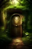 Placeholder: Magic door in nature