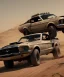 Placeholder: Mad max car. Ford Mustang.