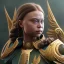 Placeholder:  Greta Thunberg octane render, Adeptus Custodes