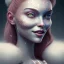 Placeholder: Ultra detailed very beautiful smileing clown girl,beautiful real skin, symmetrical, ultra detailed curl hair, soft lighting, ultra detailed face, concept art, digital painting, looking into camera, octane render, art by artstation