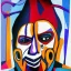 Placeholder: Portrait of Corey Tailor Slipknot by Picasso