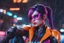 Placeholder: Widowmaker in 8k anime cgi artstyle, overwatch them, neon effect, close picture, rain, apocalypse, intricate details, highly detailed, high details, detailed portrait, masterpiece,ultra detailed, ultra quality