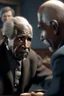 Placeholder: portrait of a young kanye west(Ye) smacking old albert einstein , photo-realistic, shot on Hasselblad h6d-400c, zeiss prime lens, bokeh like f/0.8, tilt-shift lens 8k, high detail, smooth render, down-light, unreal engine 5, cinema 4d, HDR