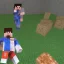 Placeholder: Lionel Messi in Minecraft