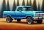 Placeholder: a true-to-life 1978 ford f-150 truck, centered, intricate, extreme detailed, photorealism, center view, farm background, pivot on ford, pen and color marker, painting by cheryl kelley