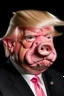 Placeholder: donald trump as a pig