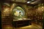 Placeholder: the endless library, a friendly space, diorama by alphonse mucha