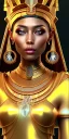 Placeholder: Beautiful pharaonic queen, hot pharaonic dress, clear features, pretty, too many details, pharaonic background، 4k, 8k, portrait, 3d, fantasy, realistic, cinematic