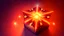 Placeholder: An reddish-orange star sparks up inside a chest of a sihlouette of a man