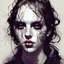 Placeholder: Singer Danish MØ face, illustration in the style of <arthur rackham> <Yoji Shinkawa> <John Kenn Mortensen> <kilian eng>,