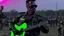 Placeholder: 4k full détails terminator playing guitar on a battlefield in Vietnam with us soldiers