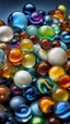 Placeholder: a pile of stunning glass marbles, colorful, extremely detailed, realistic shapes, colorul, 90s nostalgia, stunning, amber, shiny, colorful, ultra detailed, perfect photo