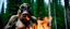 Placeholder: close up of a bigfoot in goggles in documentary photography, burned trees, Wildfire, Smoke, burning, forest fire, August 1985, Yeti, Dystopian, Japanese, Extreme depth of field, bokeh blur, Alberta, all-natural, in the style of candid, imperfection, natural lighting, Professional shot, shot on Agfa, Fuji Film, Anamorphic lens --ar 4:5 --w 150 --style raw