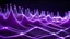 Placeholder: Musical Wave , Sound Wave, (Violet Color) LED network lines , Realistic 3D Render, Macro, mesh, wave network, geometric, Nikon Macro Shot, Kinetic, Fractal, Light Led Points, Generative, Neural, Computer Network, Conections,