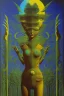 Placeholder: emergence of consciousness swamp opens before the eyes Max Ernst