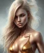 Placeholder: beautiful fitness girl, golden hair, light brown eyes, hyper realistic details