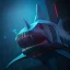 Placeholder: cyberpunk cyber shark deep water unreal 5, octane render, cinema4d, redshift render, hyper realistic, cenematic, vibrancy, synthwave, retouch, centered, dynamic lighting, dramatic lighting, 4k, highly detailed, attractive beautiful, realistic, virtual reality, epic composition, holographic,