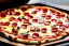 Placeholder: photo of a pizza playing piano