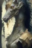 Placeholder: Child-eating horse deer lion alligator alien fused together , fantasy, intricate, elegant, highly detailed, digital painting, artstation, concept art, smooth, sharp focus, illustration, art by artgerm and greg rutkowski