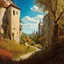 Placeholder: An odd city, fake, Lutenblag, Molvania, Max Ernst odd view