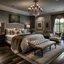 Placeholder: Beautiful bedroom with luxury furniture