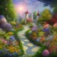 Placeholder: garden have many forms and road and many flowers and colors. the beautifull garden in the world