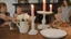 Placeholder: seven candles on a table