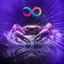 Placeholder: infinity symbol ∞ with vibrant powerful crab jumping out of the water, striking, neon, chiaroscuro, dramatic, captivating, powerful, fantasy, beautiful, octane render, 16k post-production, artstation: award-winning: atmospheric: commanding: fantastical: clarity: ultra quality: striking: brilliance: stunning colors: amazing depth; lens: f/11, 35mm